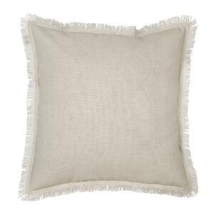 Amsterdam fringes | palewhisper kussen (50x50cm)