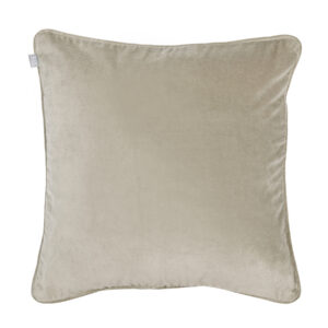 Amsterdam velvet | light stone kussen (50x50cm)